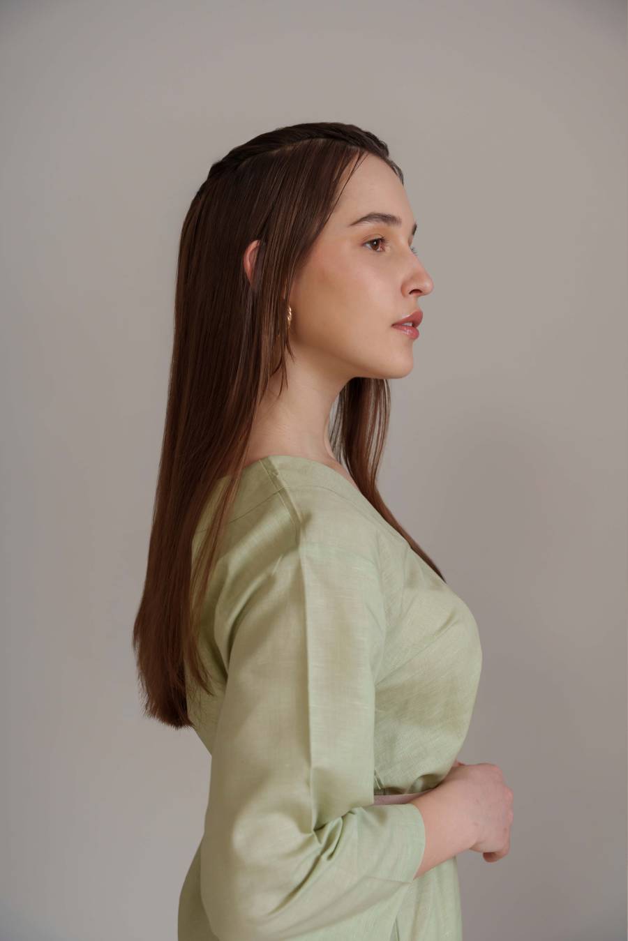 Solstice Dress - Sage