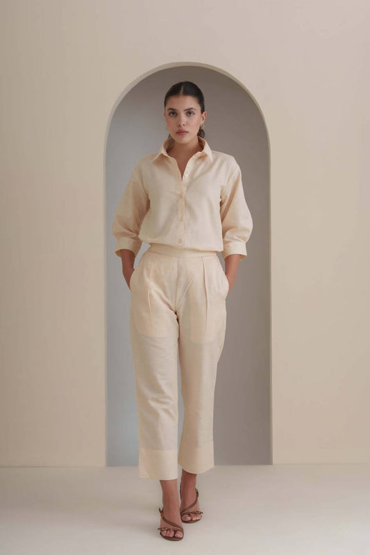 Palm Grove Pant - Beige