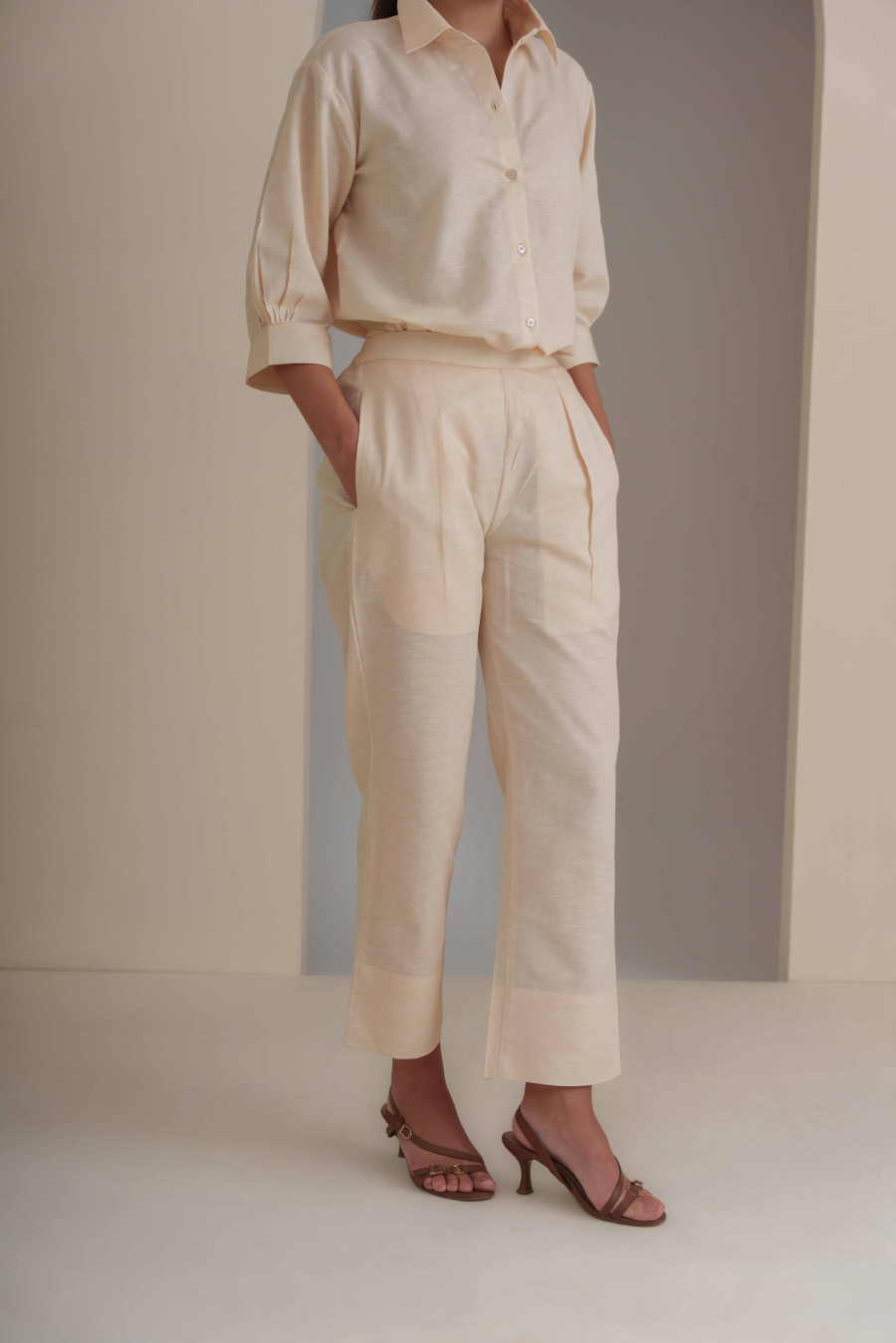 Palm Grove Pant - Beige