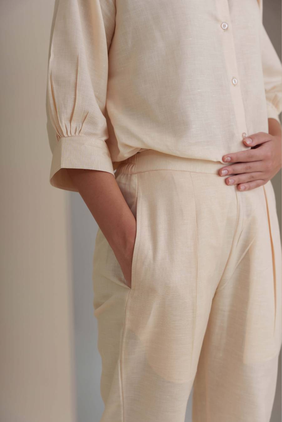 Palm Grove Pant - Beige