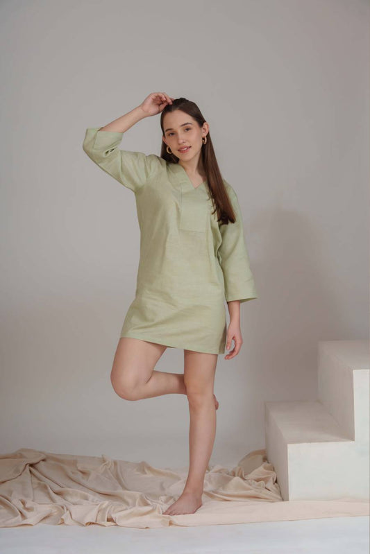 Solstice Dress - Sage