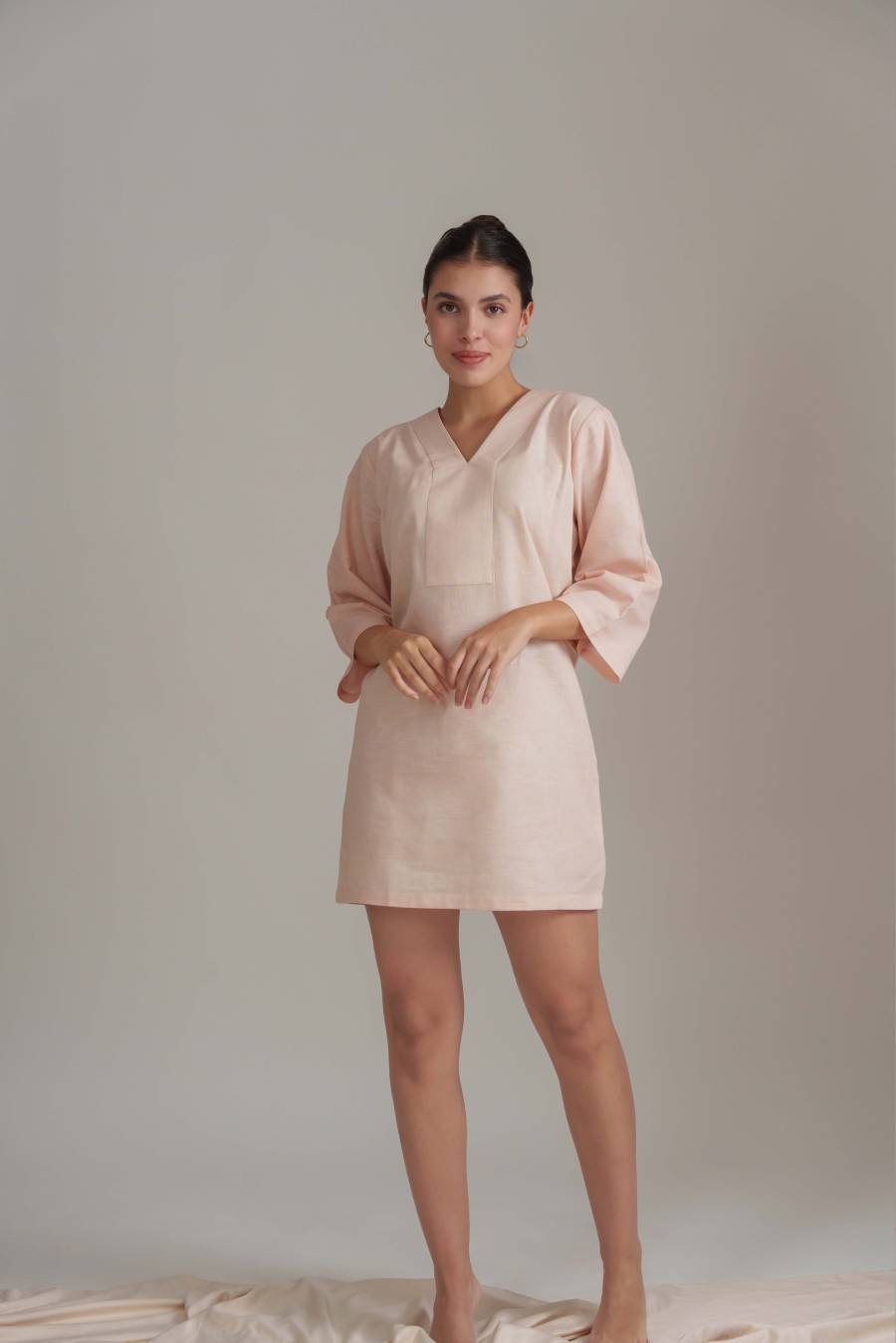 Solstice Dress - Warm Blush