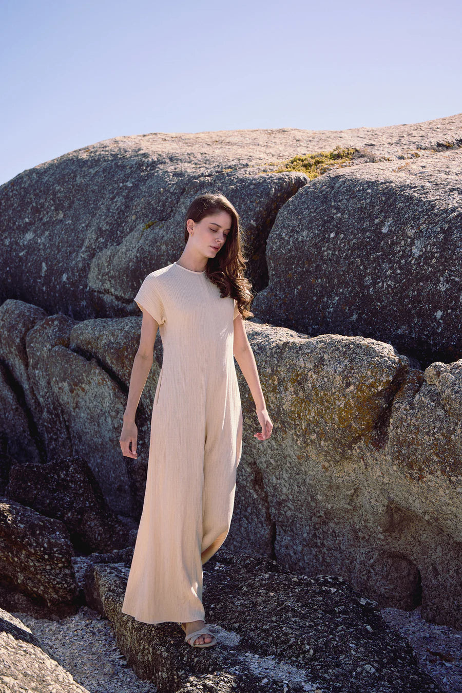 Sandton Jumpsuit (Vanilla)
