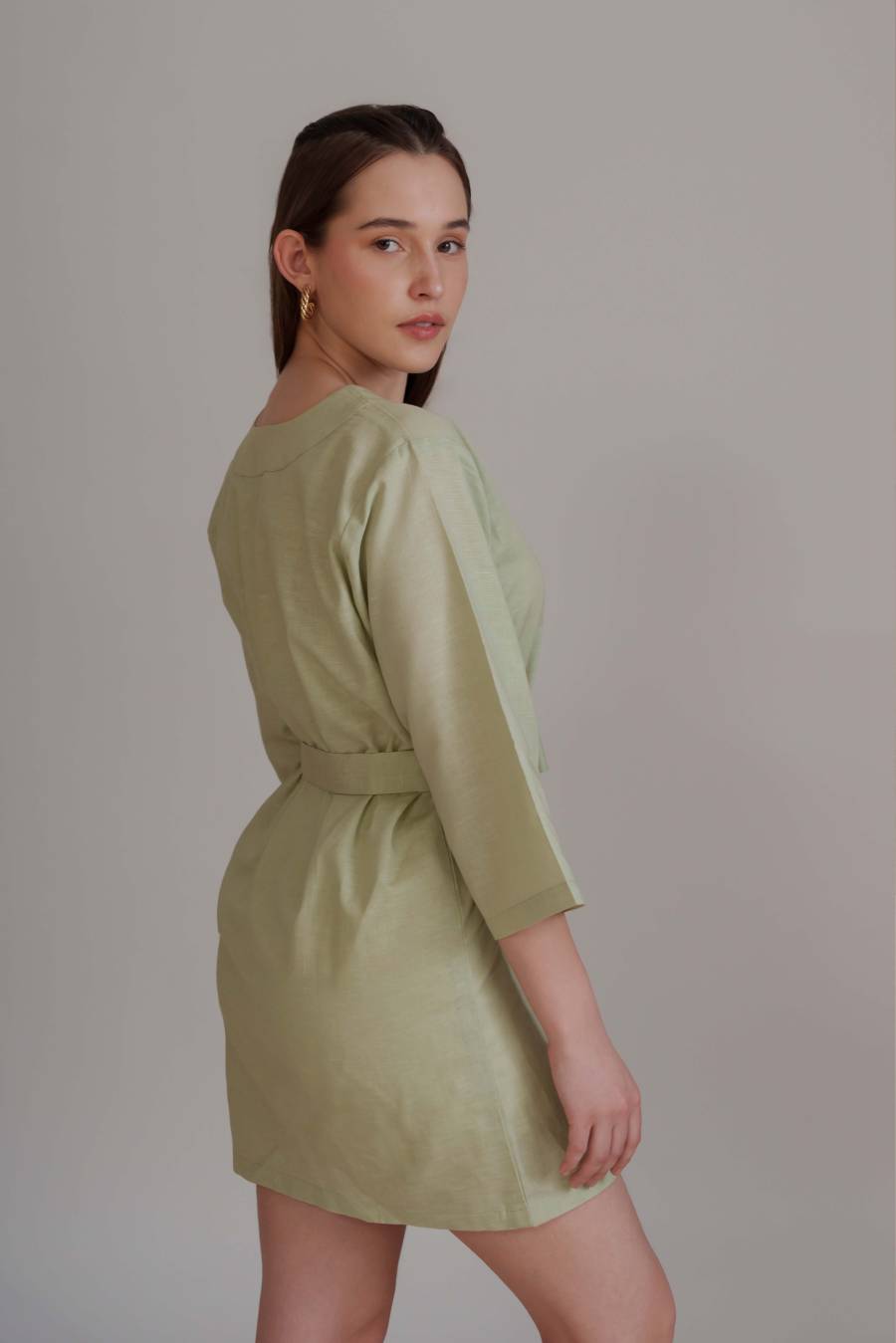 Solstice Dress - Sage
