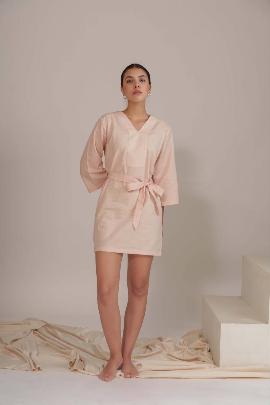 Solstice Dress - Warm Blush