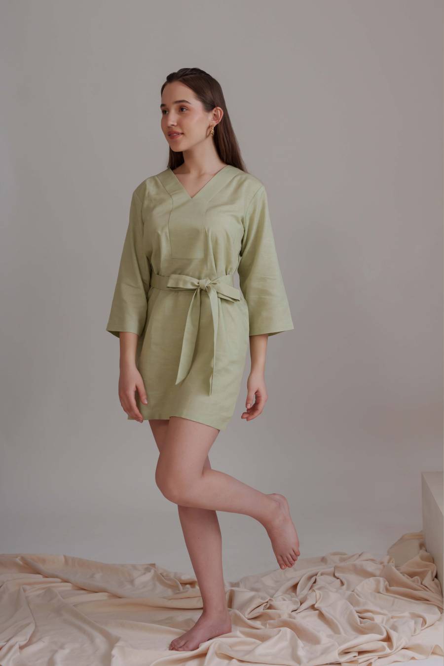 Solstice Dress - Sage