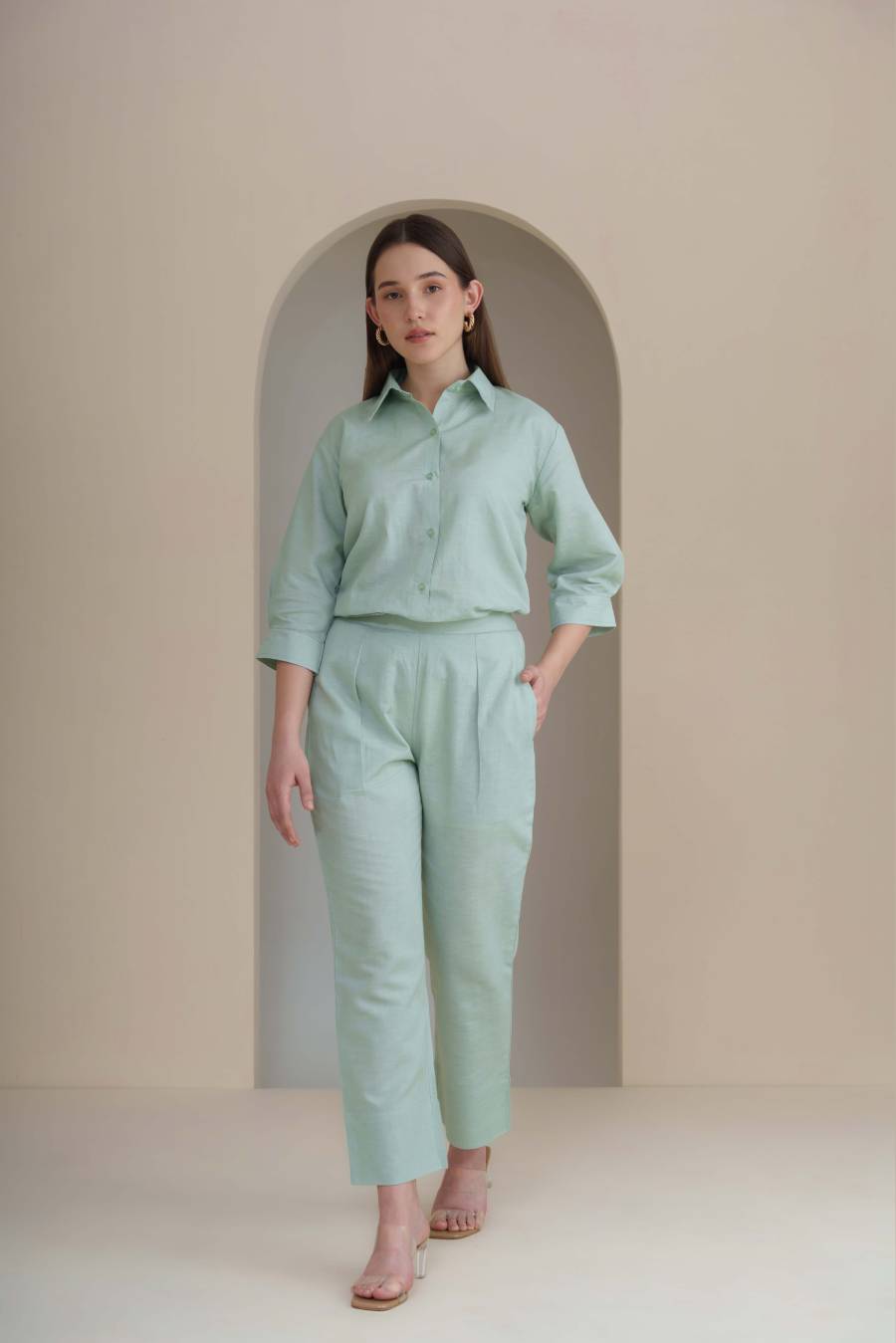 Palm Grove set - Mint Green